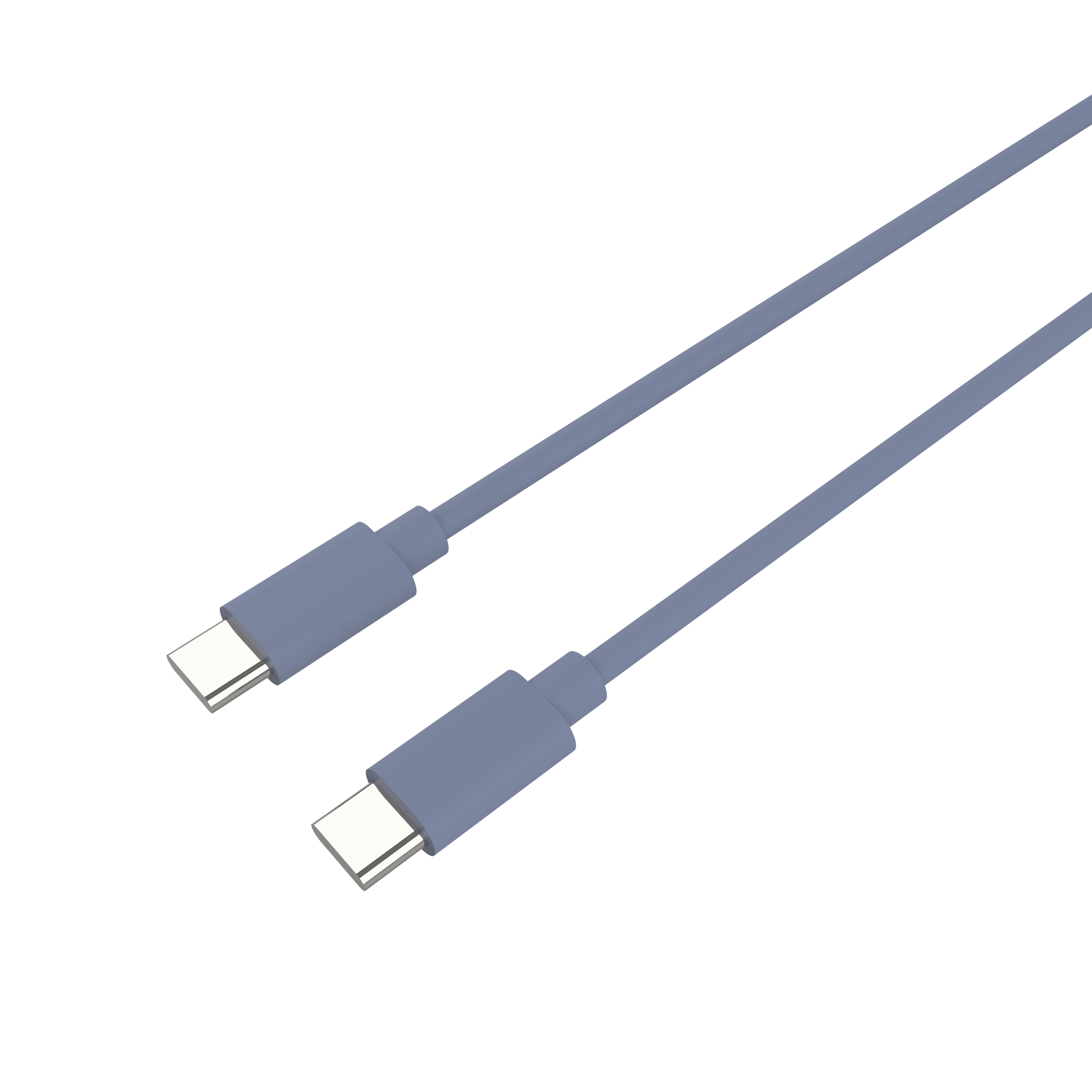 USB-C till USB-C 240w / 2m - Kattegatt Blå