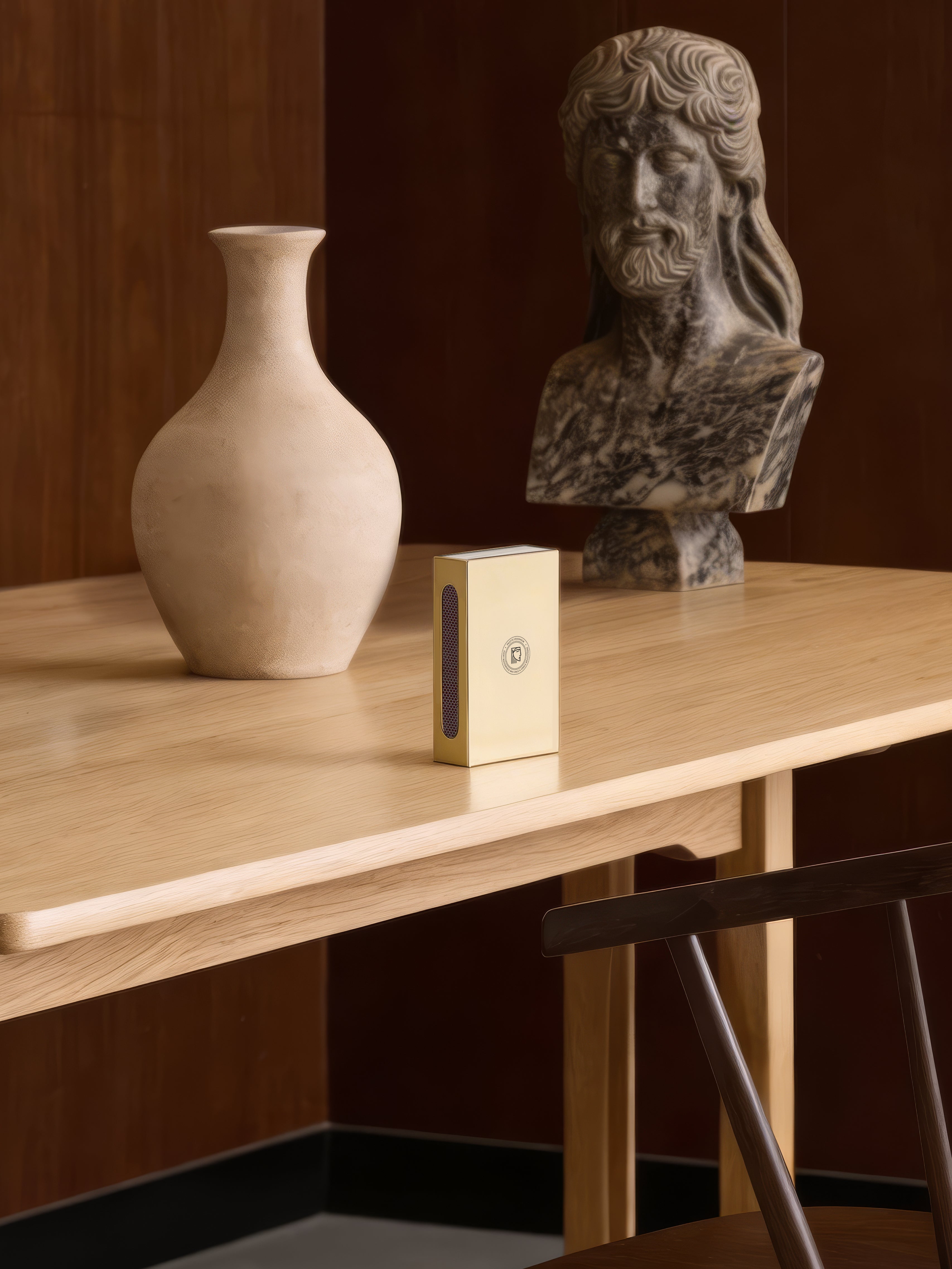 Hildas Matchbox - Polished Brass